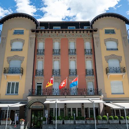 Albergo Stazione Bodio Bagian luar foto