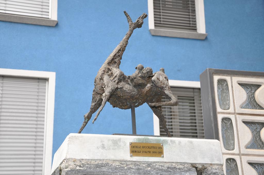 Albergo Stazione Bodio Bagian luar foto